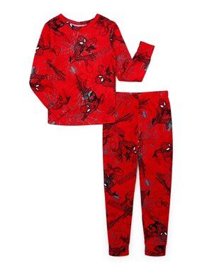 Spider-Man Boys Long Sleeve Top & Pants Pajama Set, 2-Pieces - Size 6 - New/Tag